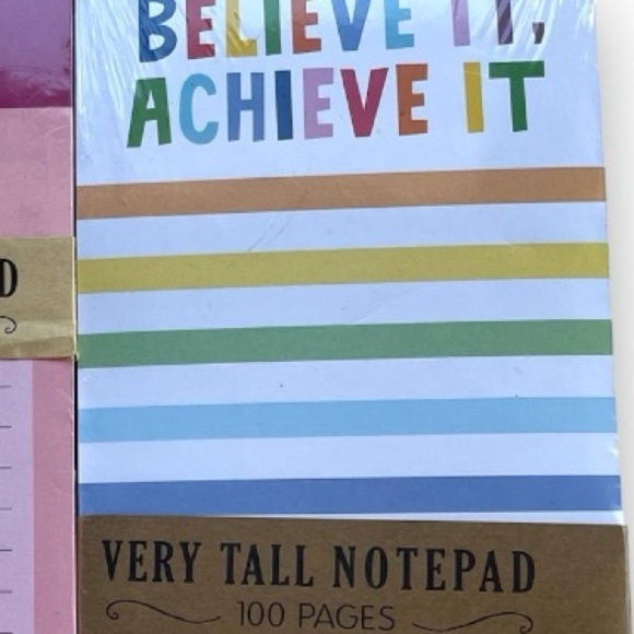 4" x 10" Magnetic Back Note Pads Set of 3 - Picture 5 of 5